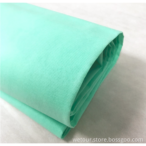 Tissu de revêtement en PVC non tissé jetable pour chirurgie hospitalière